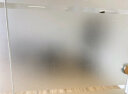 洛楚（Luxchic） 磨砂玻璃贴膜玻璃贴纸 透光不透明办公室浴室卫生间窗户玻璃膜窗贴自带胶 纯磨砂（自粘） 加厚款120厘米*2米 实拍图