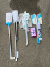 森可折疊塑料垃圾斗家用掃地刮水衛生間簸箕垃圾鏟撮子掃把畚斗套裝 畚箕撮子 灰色+居家掃把 曬單實(shí)拍圖