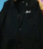 羅蒙西服套裝男修身職業(yè)正裝男士西裝商務(wù)伴郎服新郎服結婚禮服潮男裝 曬單實(shí)拍圖
