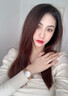 銳力\/READ手表女時(shí)尚清新貝母面石英女表減齡 R2027  玫白金屬網(wǎng)帶 曬單實(shí)拍圖