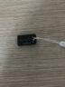 艺享ECOJOY U盘 USB2.0 无铁无磁塑料优盘 超薄迷你 便携 小 车载音箱办公车间隐藏 USB2.0短版有孔黑 32GB 实拍图