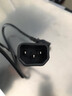 廣昌興（G.C.X） 服務(wù)器電源線電腦主機顯示器三孔品字尾插頭銅芯國標 適用歐標C13-C14 C15 C19轉(zhuǎn)C20 PDU 16a/10a 3C認證 10A C13-C14 1.5平方 1米 曬單實拍圖