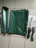 SEAROCK戶(hù)外牛津布涼棚雨棚 露營(yíng)釣魚(yú)防雨涂銀防曬遮陽(yáng)棚自駕游天幕帳篷 墨綠色天幕3X3米+2根【1米8桿】+釘/繩 曬單實(shí)拍圖