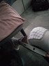 准者（RIGORER）护膝蜂窝防撞护腿男透气吸汗CUBA篮球足球健身训练防护运动护具 短款白色【单只装】 L（适合体重110-150斤左右） 实拍图