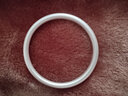 默研（MOYAN）足銀99戒指男女真銀三生三世閉口粗手指環(huán)簡(jiǎn)約光素圈細 戒指指圈磨砂面(備注指圈號) 單個(gè) 曬單實(shí)拍圖