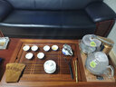 金灶（KAMJOVE）自動(dòng)上水功夫茶具套裝 花梨木實(shí)木茶盤(pán) 整套茶具茶海茶臺R-580 搭配G9 陶瓷茶具 茶水桶 1個(gè) 曬單實(shí)拍圖