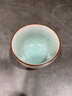 艾瑩嘉 天青汝窯功夫茶具套裝大師手工茶壺茶杯整套高檔開片家用客廳辦公室專用泡茶器禮盒裝 陳文德汝窯-秘色蓋碗款 1件 曬單實拍圖