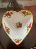 ROYAL ALBERT英國皇家阿爾伯特老鎮玫瑰骨瓷餐具歐式輕奢餐盤(pán)復古 愛(ài)心餐碗13cm 曬單實(shí)拍圖