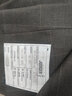 吉家羊毛便西服寬松大碼男士單排扣格紋休閑西裝上衣單件外套 棕色格紋(100%羊毛) 后雙開叉 180/104B單件上衣 曬單實(shí)拍圖
