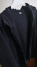凡客誠(chéng)品重工質(zhì)感小橫條連帽開(kāi)衫衛(wèi)衣外套男士百搭休閑 深蘭 L 曬單實(shí)拍圖
