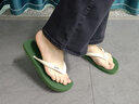 Jeep吉普人字拖鞋男輕便踩屎感涼拖防滑室內室外兩穿JEEP休閑人字拖 軍綠米色 39 曬單實(shí)拍圖