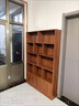 朗程實(shí)木書(shū)柜家用書(shū)架落地置物架客廳收納柜子儲(chǔ)物柜靠墻辦公室書(shū)柜 【16mm全實(shí)木】原野橡木色80cm 曬單實(shí)拍圖