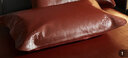 喜連理頭層水牛皮枕套 花色備注 74x48cm一個(gè) 曬單實(shí)拍圖