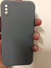品托（Pintop）適用蘋果X手機殼iPhoneXSmax液態(tài)硅膠保護套XR全包防摔軟殼男女純色簡約 蘋果x【石墨灰】 魔方液態(tài)硅膠殼(+鋼化膜) 曬單實拍圖