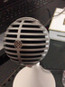 SHURE 舒爾 MV5 數(shù)字電容話筒 可返聽K歌唱歌錄音播客手機(jī)麥克風(fēng)  MV5 淺灰色錄音K歌蘋果手機(jī) 曬單實(shí)拍圖