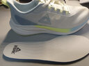 匹克（PEAK）態(tài)極騁風(fēng)1/2.0跑步鞋男鞋輕便減震耐磨訓練體考中長(cháng)跑鞋運動(dòng)鞋男 DH420471科白/淺碧色（男款） 42 曬單實(shí)拍圖
