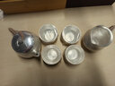 泰光銀樓 銀壺蘭花999足銀茶具套裝銀茶壺茶杯茶道泡茶壺主人杯公道杯 一壺4杯+公道杯套裝約680克 禮盒包裝 曬單實(shí)拍圖