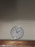 麗聲（RHYTHM） 日本麗聲(RHYTHM)客廳時(shí)鐘簡(jiǎn)約現代時(shí)尚數字圓形鐘表石英鐘掛鐘 CMG494BR18 曬單實(shí)拍圖