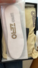 零度男鞋春夏新款運(yùn)動(dòng)鞋真皮鏤空透氣男士休閑鞋軟底輕便厚底增高男鞋 白色 41 (255mm) 曬單實(shí)拍圖