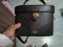 蔻馳（COACH）奢侈品女包KAY盒子包手提斜挎包黑色【品牌授權(quán)】七夕情人節(jié)禮物 曬單實拍圖