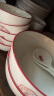 顺祥餐具套装家用陶瓷碗面汤碗创意中式釉下彩高温乔迁新婚喜庆吃饭碗 8英寸汤碗单个 实拍图
