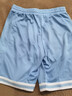 有志者（UZIS）籃球褲 無(wú)界 男夏季美式運動(dòng)潮流五分寬松短褲訓練球褲[無(wú)前] 藍色 XL 曬單實(shí)拍圖