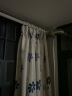金蝉窗帘杆免打孔伸缩弹簧杆加厚铁艺客厅阳台浴室晾衣杆 免打孔弹簧伸缩杆 杆子使用范围（2.1-2.6米） 实拍图