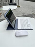 越殼適用聯(lián)想小新pad ProGT11.1鍵盤(pán)保護套pad11英寸2025款pro12.7二代磁吸款2023plus11/11.5保護殼 迷霧藍+七彩背光白色圓鍵鍵盤(pán)+禮包 聯(lián)想小新Pad 2024款 曬單實(shí)拍圖