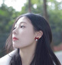 芯奢情人節(jié)小香風(fēng)耳釘女紅色蝴蝶結(jié)仿珍珠復(fù)古耳環(huán)高級感訂婚耳飾耳墜 紅色蝴蝶結(jié)耳環(huán) 曬單實(shí)拍圖