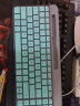 升派 适用于 罗技专用 MK470 K580 台式机键盘保护膜无线笔记本电脑蓝牙膜贴罩套pebble MK470/K580半透明青色键盘膜 实拍图