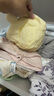 童泰新生嬰兒連體衣秋冬季保暖寶寶衣服初生兒純棉蝴蝶哈衣 黃色 52cm 曬單實(shí)拍圖