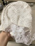 妙奕嘉頭巾發(fā)箍女頭箍高級感外出頭飾成人女士壓發(fā)圈新款發(fā)飾時(shí)尚三角巾 米色蕾絲花邊頭巾發(fā)箍 曬單實(shí)拍圖