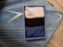 全棉时代袜子男短筒休闲运动透气吸汗棉袜3双装 花灰色+黑色+蓝色 晒单实拍图