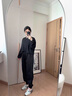 清池影（QINGCHIYING）春秋季哈倫衛(wèi)褲女大碼2-300斤胖mm休閑顯瘦運(yùn)動(dòng)束腳褲子遮肉常規(guī) 黑色秋冬加絨 3XL 【建議165-195斤】 曬單實(shí)拍圖