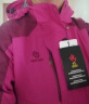 探拓（TECTOP）三合一两件套冲锋衣 加厚防寒保暖女户外登山滑雪外套抓绒内胆  JW7710 女款艳紫色 S 实拍图