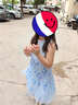 G.DUCKKIDS美人魚公主裙女童連衣裙夏季24新款兒童服裝背心愛莎裙子洋氣夏裝 藍色 160 建議150-160cm12-13歲 曬單實拍圖