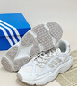 adidas OZMILLEN親子款輕盈百搭老爹鞋男女阿迪達(dá)斯官方三葉草 淺灰綠 38 曬單實(shí)拍圖