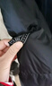 坦博爾羽絨服男撞色拼接連帽休閑戶外厚款保暖外套TAF530337D 黑色 M (170) 曬單實拍圖