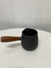 容山堂紅泥小火爐炭爐圍爐煮茶爐煮茶壺煮茶器戶外炭火爐碳爐戶外燒水壺 戶外木把鑄鐵煮茶罐-小丁紋 曬單實拍圖