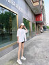 MARY JSTNI香港代購小白鞋女鞋2025春夏新款爆款百搭厚底內(nèi)增高女士休閑板鞋 HK39白拼綠【網(wǎng)面-春夏款】 37 曬單實(shí)拍圖