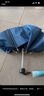 天堂傘雨傘男士單人加固防暴雨學(xué)生傘純色三折黑膠防曬廣告傘定制logo 10骨雙人藍灰110cm（晴雨兩用） 曬單實(shí)拍圖