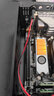 SKTC A01臥式ITX迷你工控HTPC小機箱55mm散熱鋁殼底部后板鐵架構臺式電腦外置電源 A01黑色鋁上蓋 曬單實拍圖
