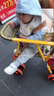 衣拉拉春秋款嬰幼兒雙層棉開(kāi)衫上衣單件0-2歲男童外套洋氣男寶寶外套 紳士精靈(夾花淺藍(lán)) 80 曬單實(shí)拍圖