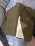 啄木鳥(niǎo)（TUCANO）品牌白鴨絨羽絨服男士冬季新款潮牌立領(lǐng)印花痞帥加厚衣服外套男裝 咖色羽絨服+黑毛衣 XL 建議140斤以內(nèi) 曬單實(shí)拍圖