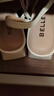 百麗（Belle）周潔瓊同款星辰玫瑰包頭涼鞋女涼鞋A9G1DBH4 米白 36 (230mm) 曬單實(shí)拍圖