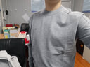 七匹狼毛衣男冬裝簡約毛衫時尚保暖針織衫休閑百搭打底衫內(nèi)搭男裝上衣服飾 中灰 170/88A/L 曬單實拍圖