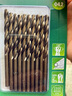 LAOA老A 麻花鉆頭含鈷HSS-CO高速鋼不銹鋼開(kāi)孔鉆頭4.2mm 10支裝 曬單實(shí)拍圖