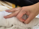 童泰（TONGTAI）嬰兒上衣秋冬季夾棉寶寶衣服兒童家居服男女童純棉外套綠色80cm 曬單實拍圖