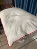 詩(shī)貝妮天然純蠶絲枕頭枕芯100%桑蠶絲舒適睡眠家用全棉成人兒童枕 單只 成人低枕(47x74)蠶絲800克 曬單實(shí)拍圖