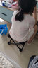 纖絲鳥(niǎo)女童睡裙兒童睡衣中大童夏季純棉居家休閑短袖連體裙 蛋糕小兔 曬單實(shí)拍圖